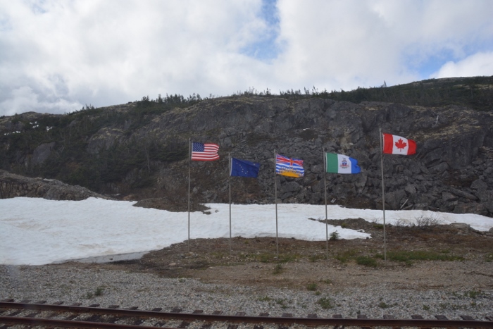 the Alaska, US/Canada border